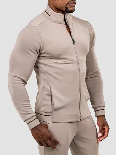 Maceoo Men's Marthyr Zip Sweater - Grey | Thumbnail 5