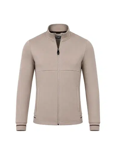 Maceoo Men's Marthyr Zip Sweater - Grey | Thumbnail 1
