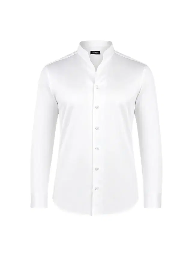 Maceoo Men's Prince Woven Shirt - White - Size XXXL