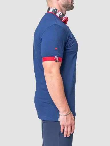 Maceoo Men's Mozart Solid Guilty Polo Shirt | Thumbnail 8