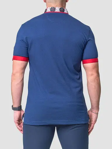 Maceoo Men's Mozart Solid Guilty Polo Shirt | Thumbnail 9