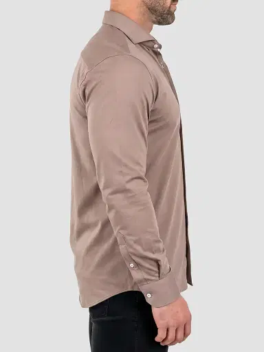 Maceoo Men's Einstein Stretch Shirt - Brown - Size XXXL | Thumbnail 4