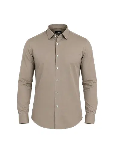 Maceoo Men's Einstein Stretch Shirt - Brown - Size XXXL | Thumbnail 1