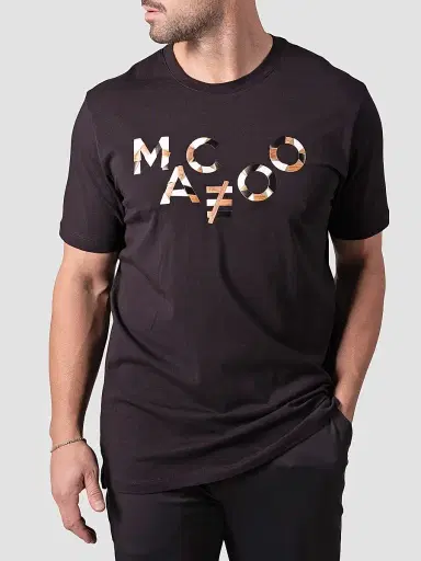 Maceoo Men's Logo Graphic T-Shirt - Black | Thumbnail 4