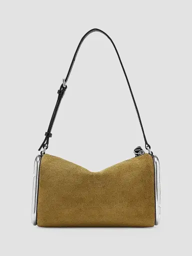 Marc Jacobs Women's Scene  Suede Shoulder Bag - Hazelnut | Thumbnail 3