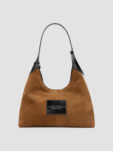 Marc Jacobs Women's Suede Belted Sack Bag - Copper | Thumbnail 3