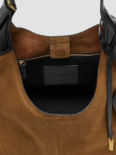 Marc Jacobs Women's Suede Belted Sack Bag - Copper | Thumbnail 4