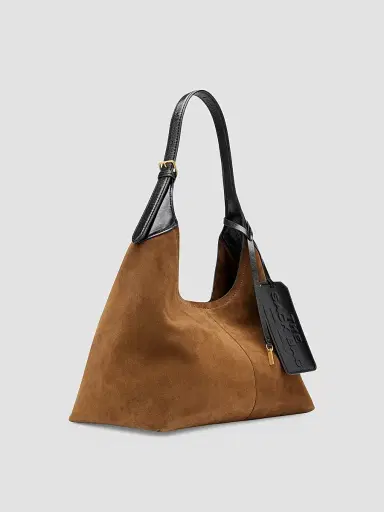 Marc Jacobs Women's Suede Belted Sack Bag - Copper | Thumbnail 5