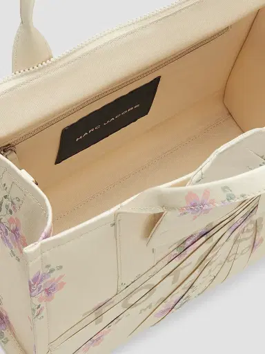 Marc Jacobs Women's Floral Canvas Medium Tote Bag | Thumbnail 4 Marc Jacobs Women's Floral Canvas Medium Tote Bag | Thumbnail 4