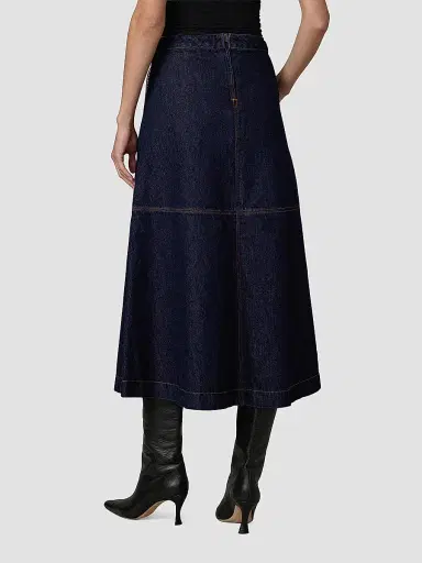 Joe's Jeans Women's The Tavi Denim Midi Skirt | Thumbnail 3 Joe's Jeans Women's The Tavi Denim Midi Skirt | Thumbnail 3