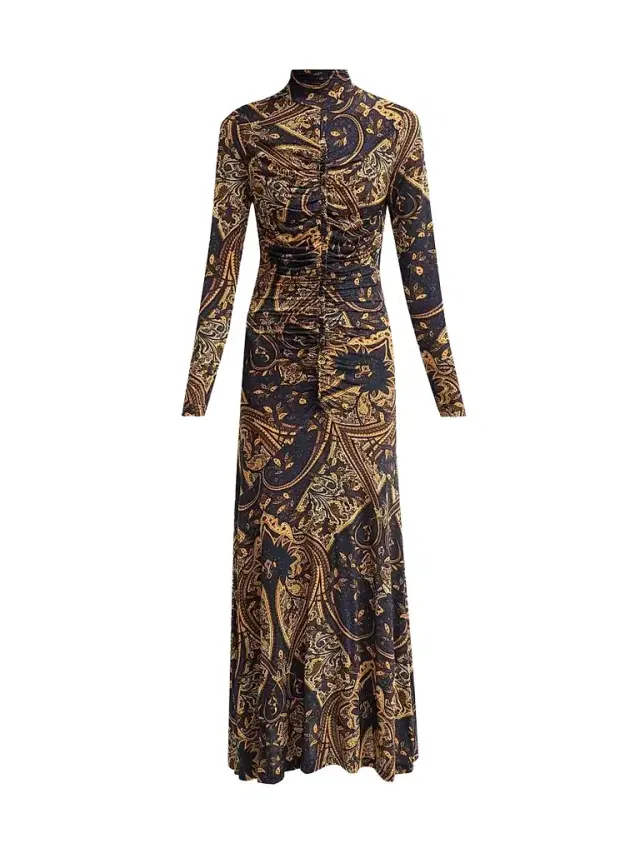 Ulla Johnson Women's Ida Gathered Seam Maxi Dress