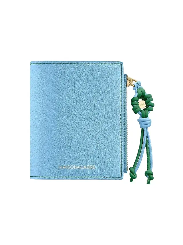 Women's Bloom Edition Leather Bifold Wallet - Sky Emerald Women's Bloom Edition Leather Bifold Wallet - Sky Emerald