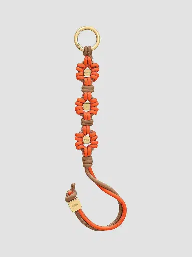 Maison de Sabre Women's Bloom Edition Leather Wristlet Charm - Manhattan Sandstone | Thumbnail 3