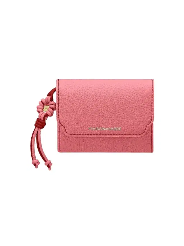 MAISON de SABRÉ Women's Bloom Edition Leather Trifold Wallet - Candy Brick