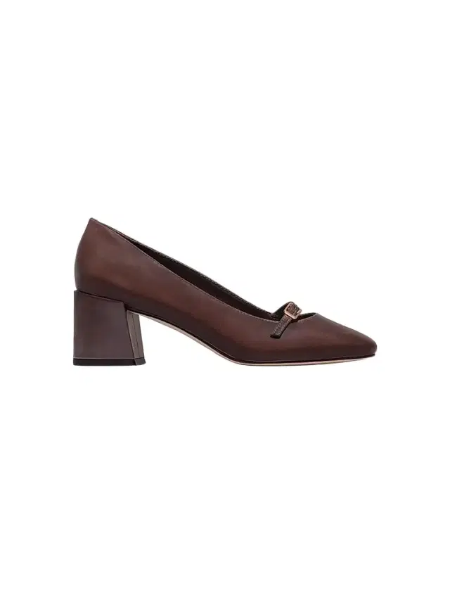 Bernardo Women's Amelie Block Heel Mary Jane Pumps - Dark Chocolate
