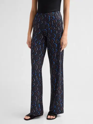 EYWASOULS MALIBU Women's Leslie Printed Jersey Pants - Midnight Safari - Size XL | Thumbnail 4 EYWASOULS MALIBU Women's Leslie Printed Jersey Pants - Midnight Safari - Size XL | Thumbnail 4