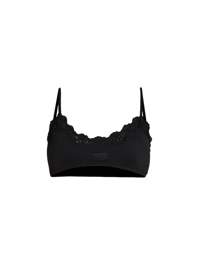 MOSCHINO Women's Lace Bandeau Bra - Black