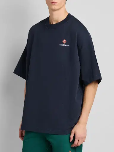 Casablanca Men's Oversized Cotton T-Shirt | Thumbnail 4 Casablanca Men's Oversized Cotton T-Shirt | Thumbnail 4