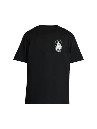 Casablanca Men's Classic Logo Graphic Cotton Crewneck T-Shirt | Thumbnail 1 Casablanca Men's Classic Logo Graphic Cotton Crewneck T-Shirt | Thumbnail 1