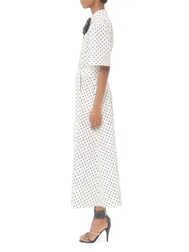 Valentino Garavani Women's Poplin Plusdepois Print Dress | Thumbnail 3 Valentino Garavani Women's Poplin Plusdepois Print Dress | Thumbnail 3