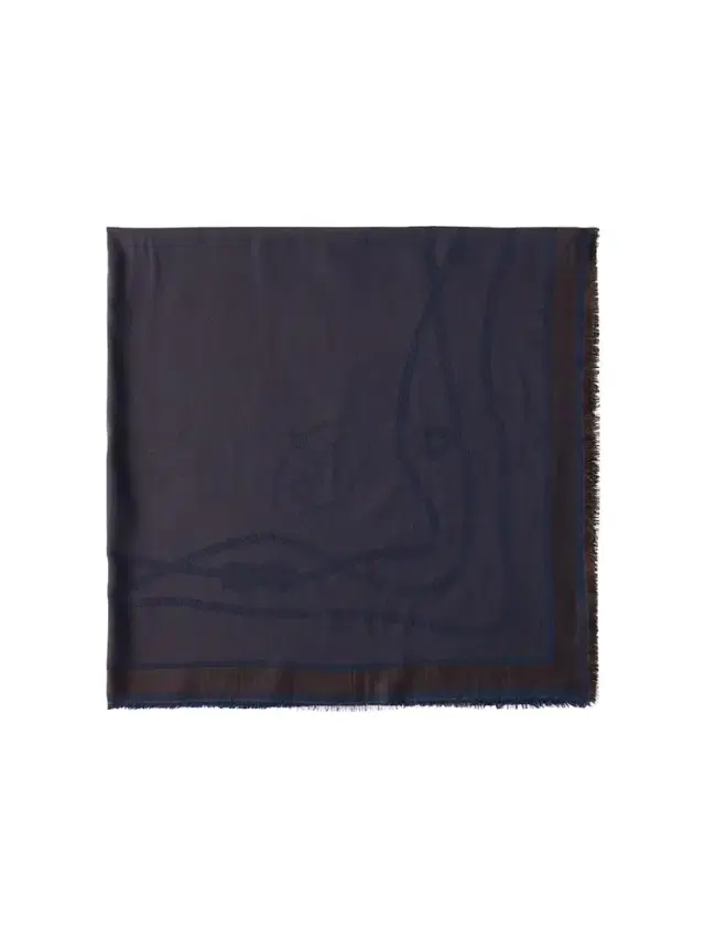 Prada Women's Silk, Cashmere and Wool Jacquard Shawl - Blue
