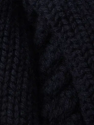 Prada Women's Wool Beanie - Blue | Thumbnail 4 Prada Women's Wool Beanie - Blue | Thumbnail 4