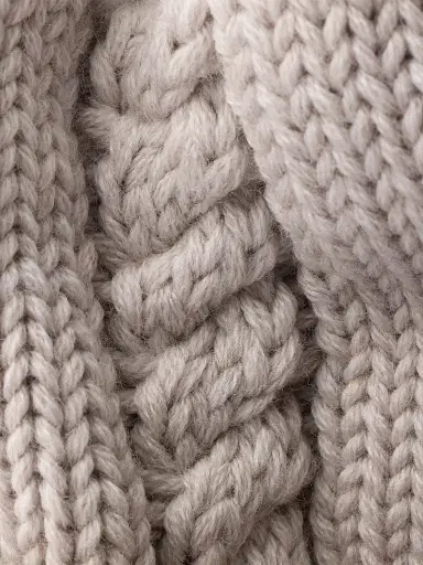 Prada Women's Wool Beanie - Beige | Thumbnail 3