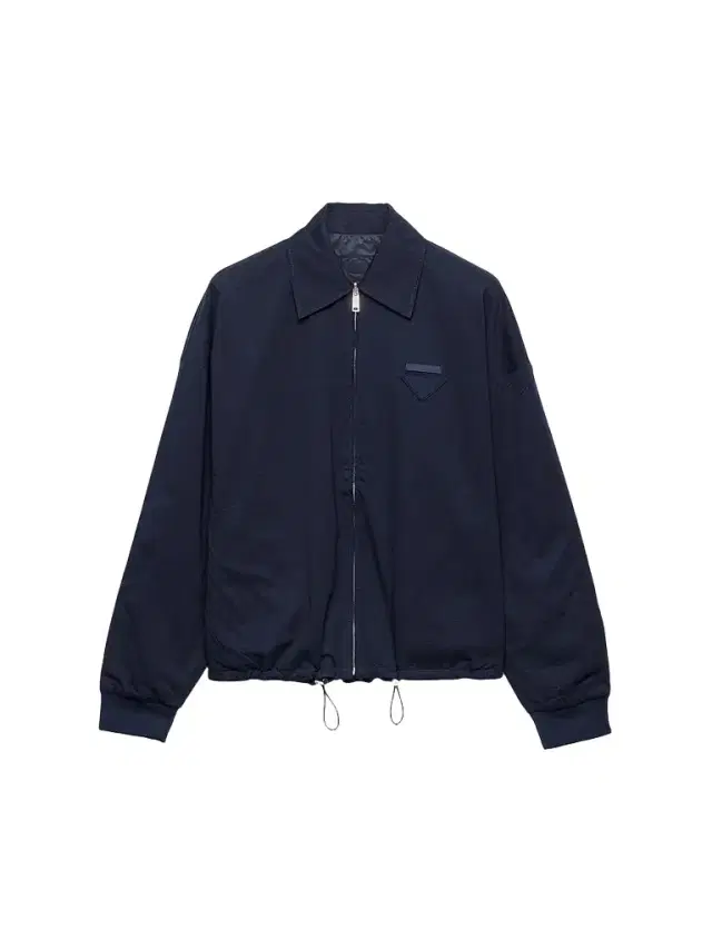 Prada Women's Reversible Jersey Blouson Jacket - Blue