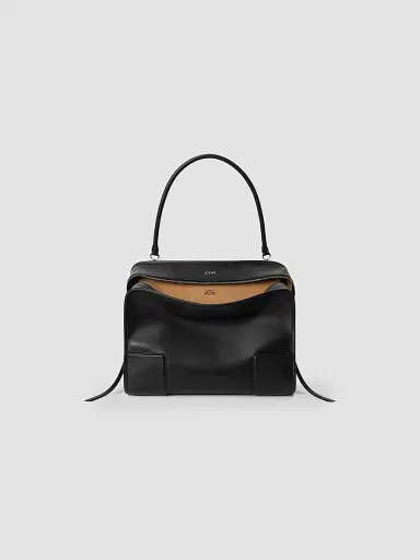 LOEWE Men's Amazona 180 Extra-Large Leather Tote - Black | Thumbnail 9