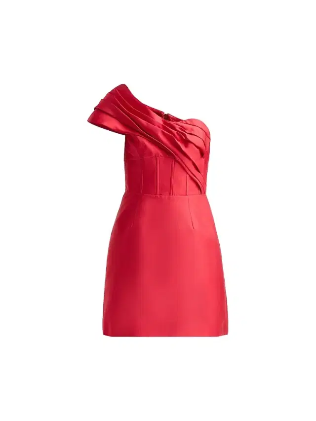 Rebecca Vallance Women's Esmeralda One-Shoulder Mini Dress - Red