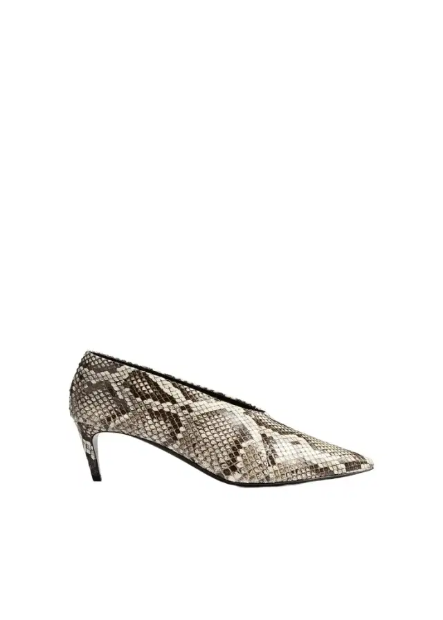 Khaite Miriam Low Pump in Natural Python
