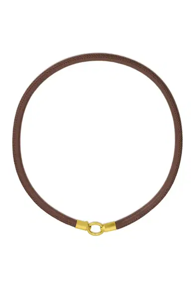 LEIGH MAXWELL Chestnut Thick Cord Necklace | Thumbnail 1