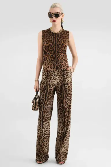 Dolce & Gabbana Knit Tank - Leo Print | Thumbnail 2