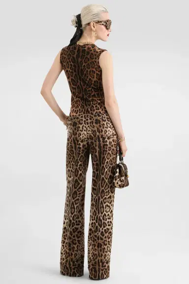 Dolce & Gabbana Knit Tank - Leo Print | Thumbnail 5