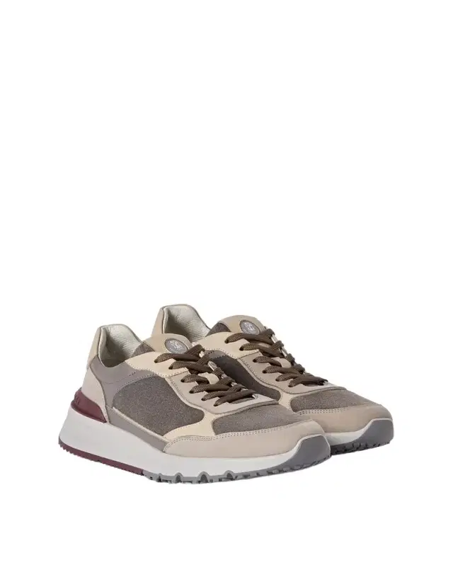 Brunello Cucinelli Nubuck and suede runners