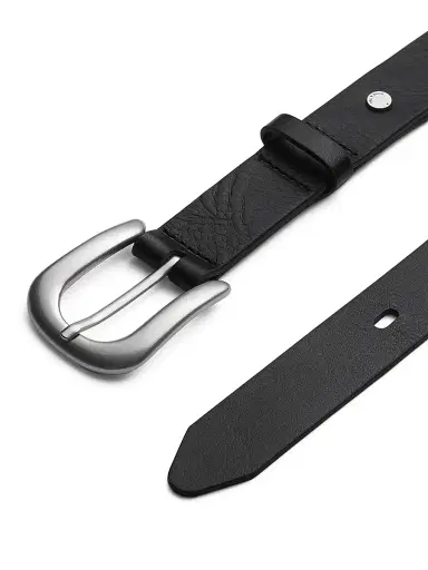 rag & bone Women's Stevie Leather Belt - Black | Thumbnail 2