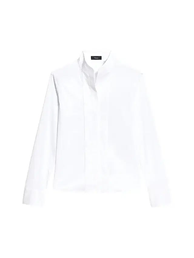 Theory Women's Tailored Cotton-Blend Shirt - White