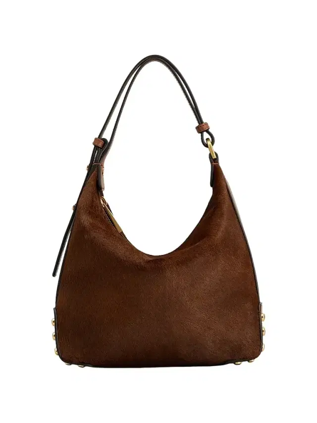 Tod's Women's Metal Dots Pony-Effect Leather Mini Bag - Mogano Caramello