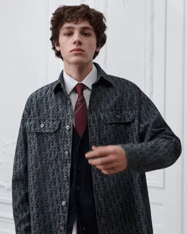Dior Dior Oblique Denim Overshirt | Thumbnail 2