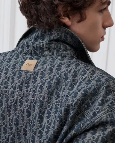 Dior Dior Oblique Denim Overshirt | Thumbnail 4