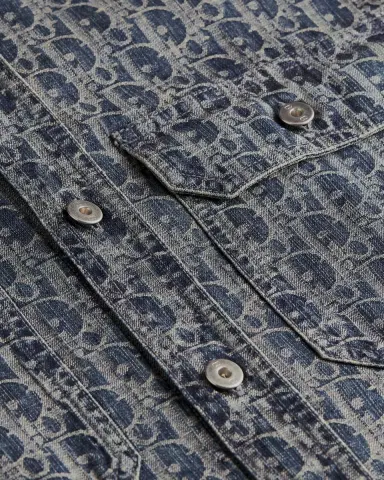 Dior Dior Oblique Denim Overshirt | Thumbnail 7