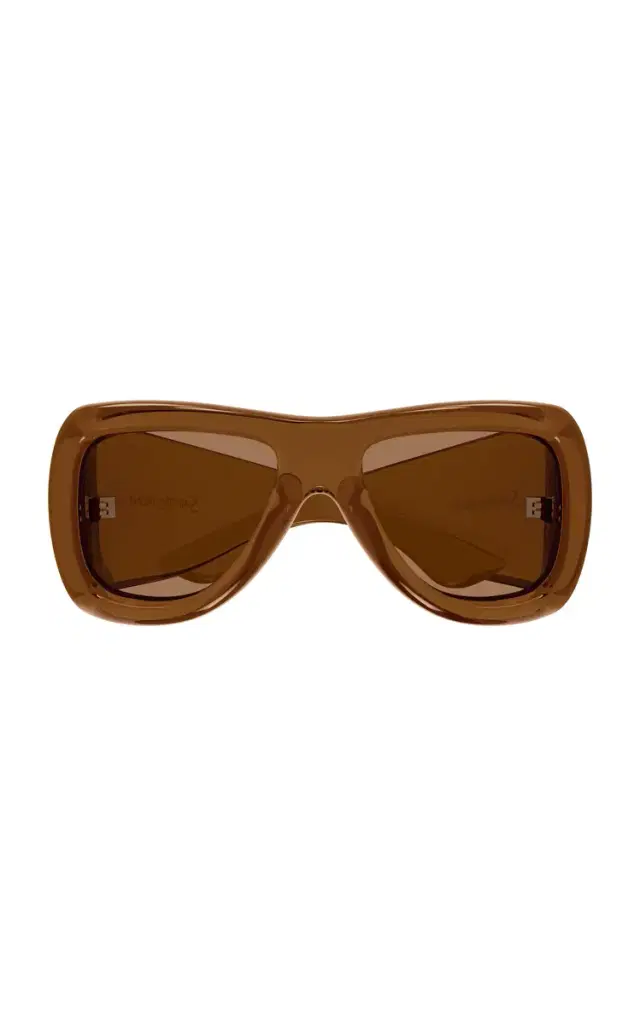 Saint Laurent Howl Mask-Frame Acetate Sunglasses