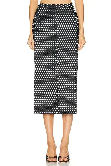 Frame The Polka Dot Skirt