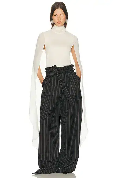Helsa Georgette Cape Top