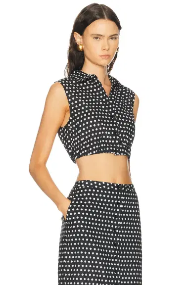 Frame The Polka Dot Top | Thumbnail 3