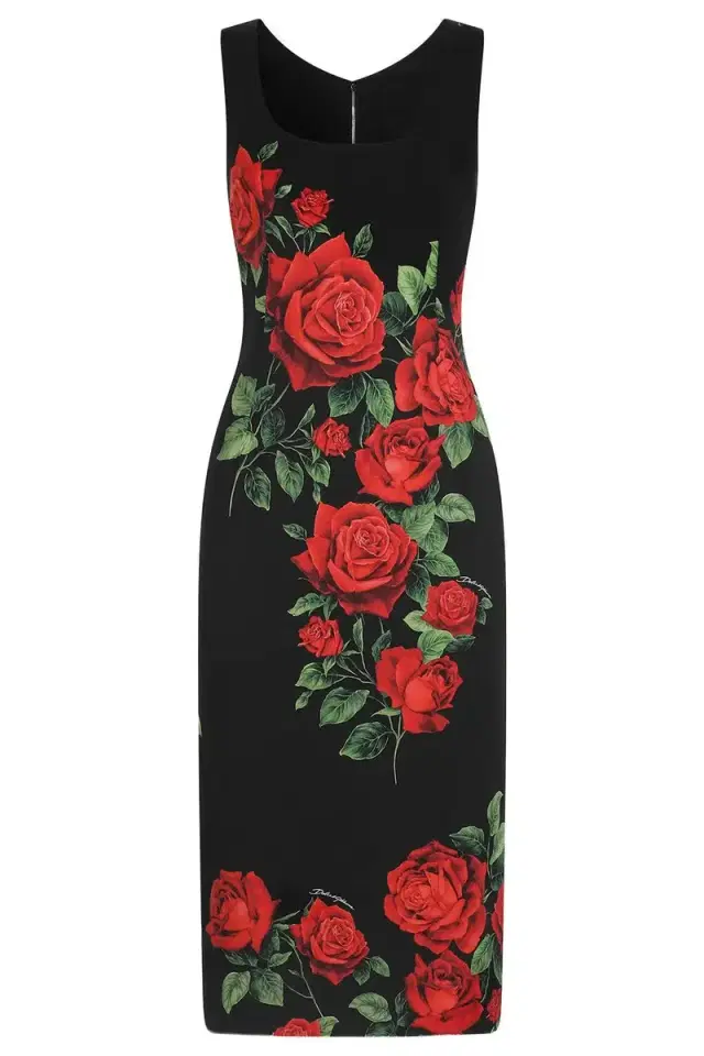 Rose Sleeveless Dress Rose Sleeveless Dress