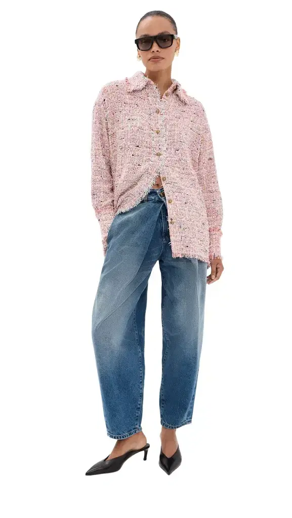Balmain Light Tweed Overshirt