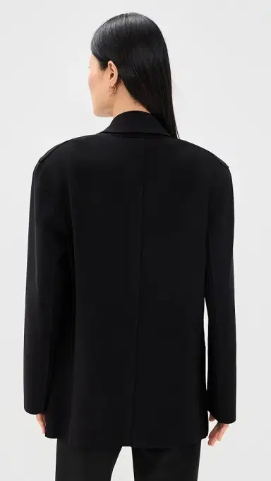 Norma Kamali Oversized Single Breasted Jacket | Thumbnail 3