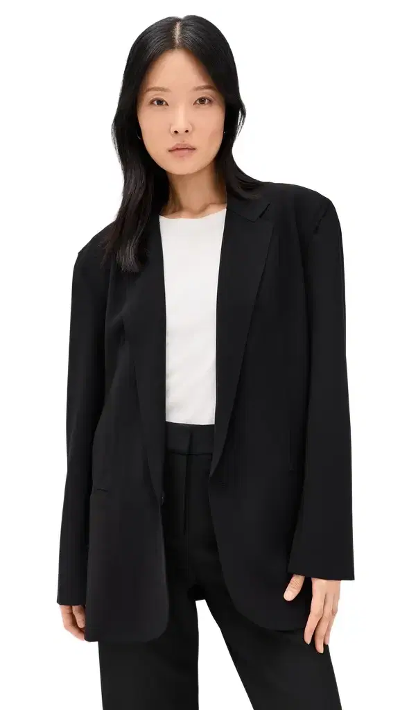 Norma Kamali Oversized Single Breasted Jacket