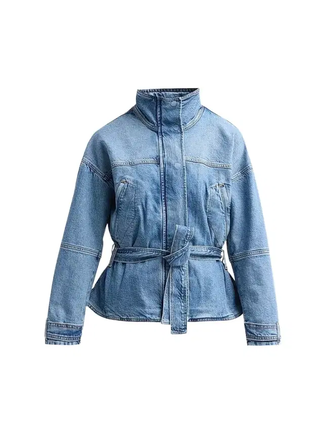 Ramy Brook Women's Robin Denim Jacket - Mid Cerulean
